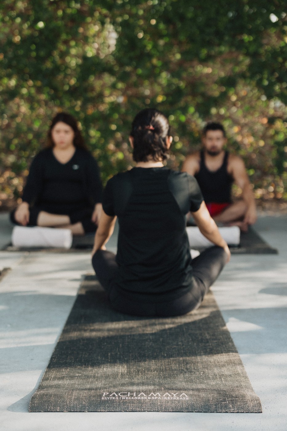 Group practice in Pachamaya’s garden
